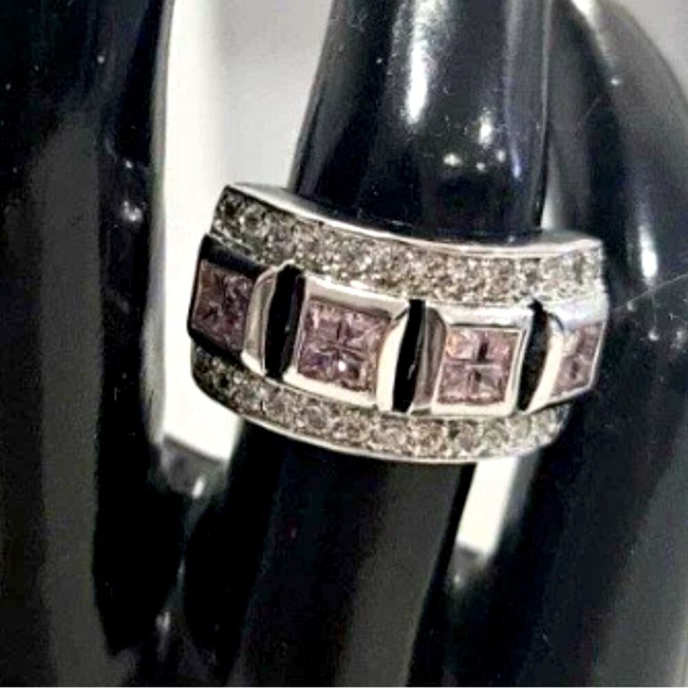 Victoria Wieck Simulated Diamond Princess Band Ring
